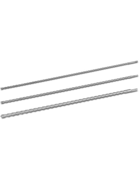 Betono grąžtų rinkinys SDS PLUS HRC50 ilgis 1000 mm sk. 12mm 16mm 24mm - 3 vnt. Betono grąžtų rinkinys SDS PLUS HRC50 ilgis 1000 mm sk. 12mm 16mm 24mm - 3 vnt.
