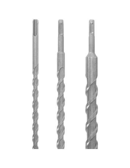 Betono grąžtų rinkinys SDS PLUS HRC50 ilgis 1000 mm sk. 12mm 16mm 24mm - 3 vnt. Betono grąžtų rinkinys SDS PLUS HRC50 ilgis 1000 mm sk. 12mm 16mm 24mm - 3 vnt.
