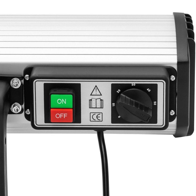 Infraraudonųjų spindulių šildytuvo dirbtuvių korpuso dažymo lempa 30-100C 1000W