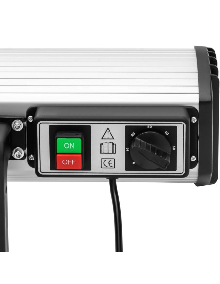 Infraraudonųjų spindulių šildytuvo dirbtuvių korpuso dažymo lempa 30-100C 1000W