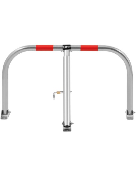 Parkavimo barjero užraktas, sulankstomas su atšvaitais, rakinamas 802 x 375 x 440 mm Parkavimo barjero užraktas, sulankstomas su atšvaitais, rakinamas 802 x 375 x 440 mm