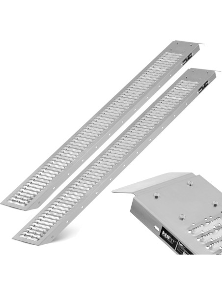 Rampos rampos mobilūs bėgiai iki 200 kg 1920 x 225 x 45 mm - 2 vnt. Rampos rampos mobilūs bėgiai iki 200 kg 1920 x 225 x 45 mm - 2 vnt.