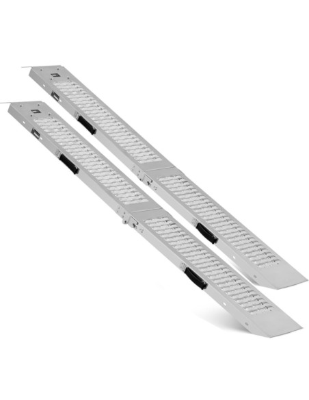 Rampos rampos mobilūs bėgiai iki 200 kg 1920 x 225 x 45 mm - 2 vnt. Rampos rampos mobilūs bėgiai iki 200 kg 1920 x 225 x 45 mm - 2 vnt.