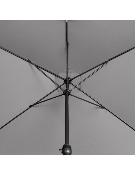 Stačiakampis kiemo skėtis su švaistikliu 200 x 300 cm tamsiai pilka Stačiakampis kiemo skėtis su švaistikliu 200 x 300 cm tamsiai pilka