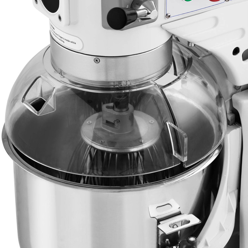 30 L 1100 W planetinis spiralinis robotas maišytuvas su nuleidžiamu dubeniu