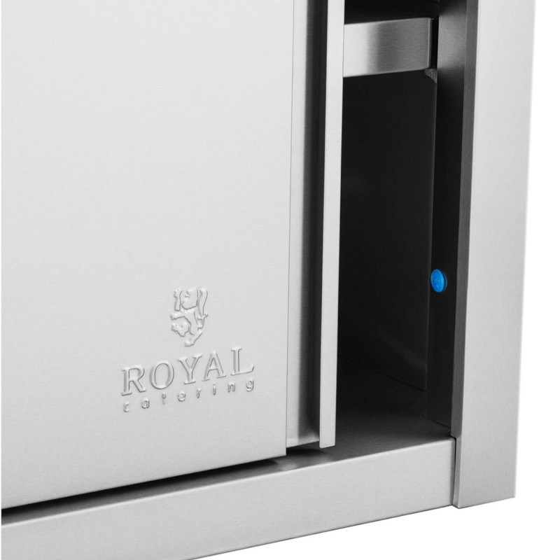 Gastronominė sieninė spinta su stumdomomis durimis PLIENAS 200 x 45 x 60 cm