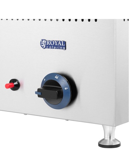 Bain marie dujinis vandens šildytuvas 0,02 bar 3300 W 3x GN 1/3 2x GN 1/4 Bain marie dujinis vandens šildytuvas 0,02 bar 3300 W 3x GN 1/3 2x GN 1/4