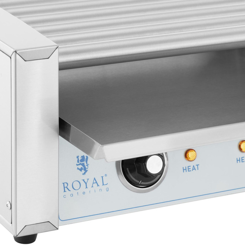 Ritininis grilio šildytuvas dešrainiams - 7 ritinėliai 700 W