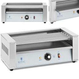 Ritininis grilio šildytuvas dešrainiams - 5 ritinėliai 500 W