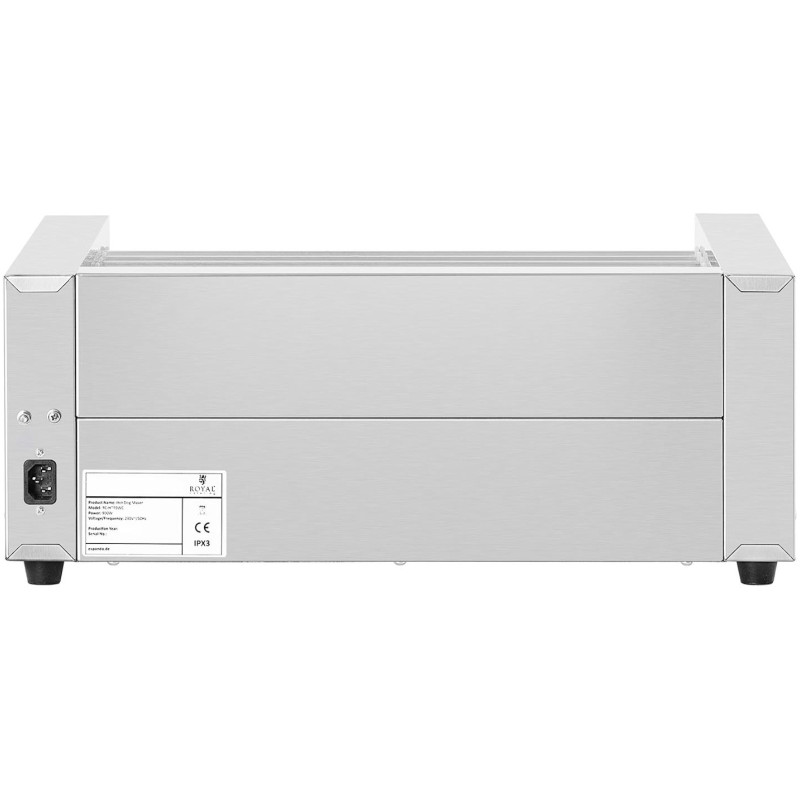 Ritininis grilio šildytuvas dešrainiams - 11 ritinių 1100 W