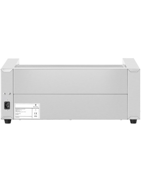 Ritininis grilio šildytuvas dešrainiams - 11 ritinių 1100 W Ritininis grilio šildytuvas dešrainiams - 11 ritinių 1100 W