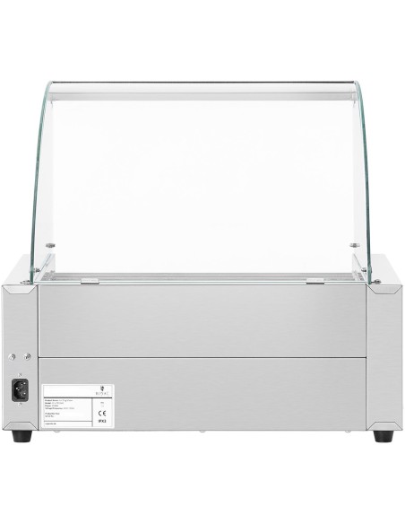 Kaitinamosios ritininės kepsninės dešrainiams su dangteliu - 11 ritinių 1100 W Kaitinamosios ritininės kepsninės dešrainiams su dangteliu - 11 ritinių 1100 W