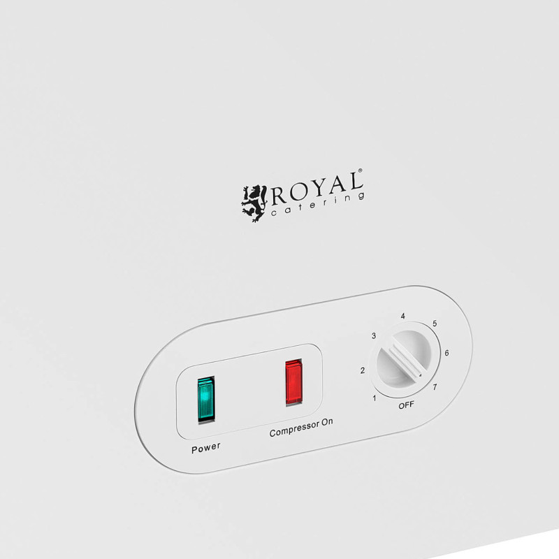 Rakinamas krūtinės šaldiklis 1 krepšys 97 L -25 iki -18 C 63 W