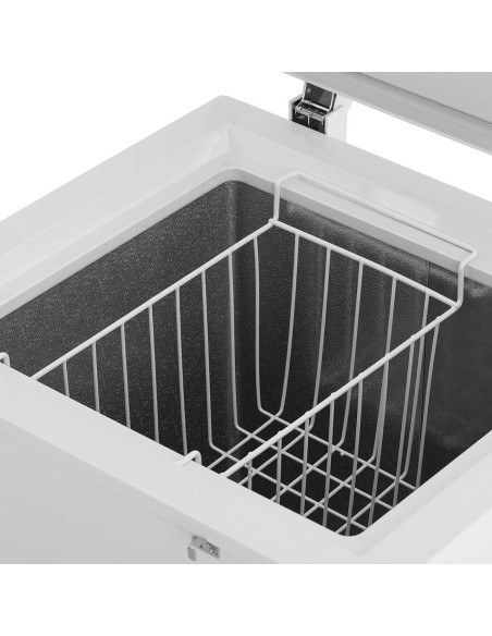 Rakinamas krūtinės šaldiklis 1 krepšys 97 L -25 iki -18 C 63 W