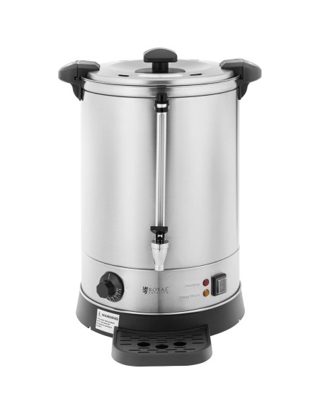 Varnik vandens šildytuvas su dvigubomis sienelėmis ir kanalizacija 13,5 L 2500 W sidabrinis Varnik vandens šildytuvas su dvigubomis sienelėmis ir kanalizacija 13,5 L 2500 W sidabrinis