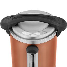Warnik dvisienis vandens šildytuvas su kanalizacija 6,1 L 1500 W oranžinė