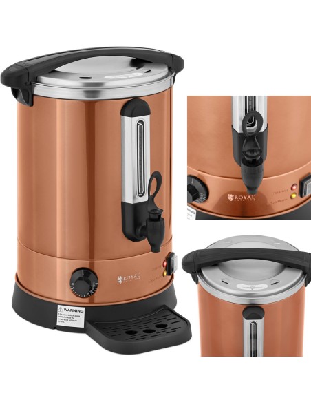 Varnik vandens šildytuvas su dvigubomis sienelėmis ir kanalizacija 13,5 L 2500 W oranžinė Varnik vandens šildytuvas su dvigubomis sienelėmis ir kanalizacija 13,5 L 2500 W oranžinė