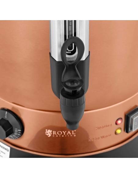 Varnik vandens šildytuvas su dvigubomis sienelėmis ir kanalizacija 13,5 L 2500 W oranžinė Varnik vandens šildytuvas su dvigubomis sienelėmis ir kanalizacija 13,5 L 2500 W oranžinė