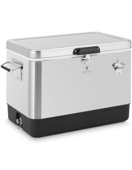 Šaldytuvo barmeno indas ledo gėrimams su atidarytuvu 51 l