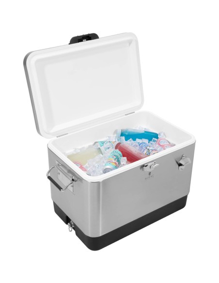 Šaldytuvo barmeno indas ledo gėrimams su atidarytuvu 51 l