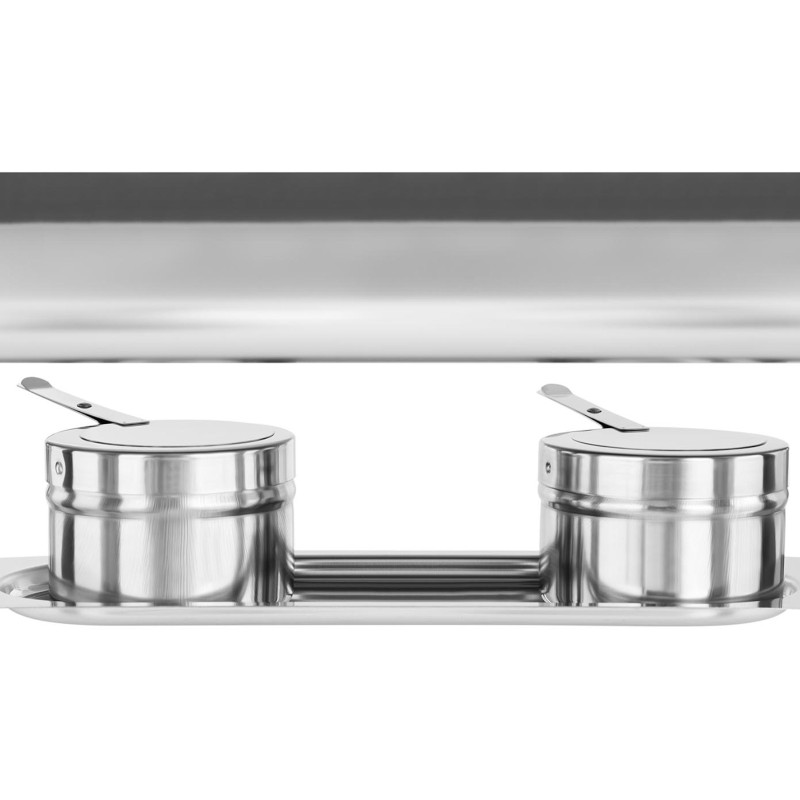 Dvigubos apvalios pastos maisto šildytuvas 2 x 4,5 l