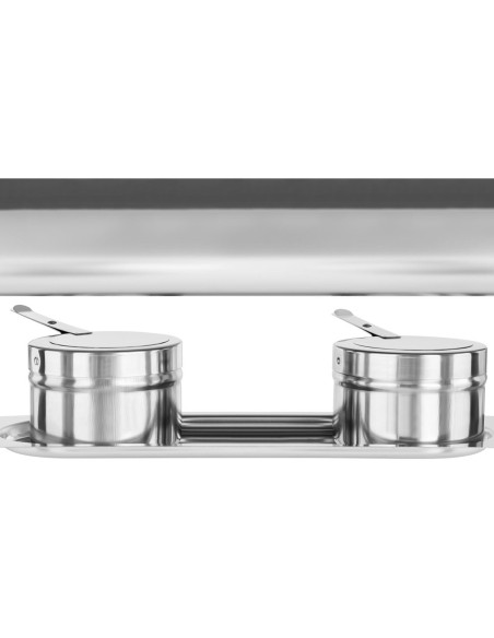 Dvigubos apvalios pastos maisto šildytuvas 2 x 4,5 l