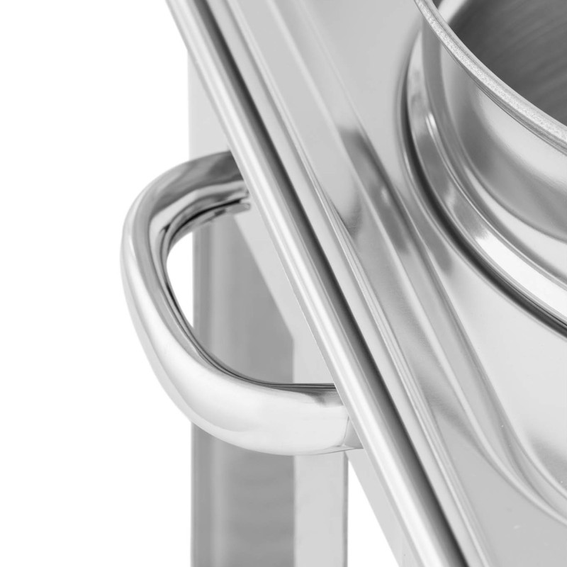 Dvigubos apvalios pastos maisto šildytuvas 2 x 4,5 l