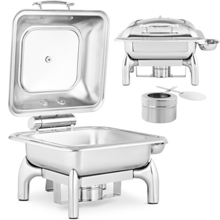 Makaronų stalo maisto šildytuvas su dangčiu ir langeliu GN 2/3 5,5 l Makaronų stalo maisto šildytuvas su dangčiu ir langeliu GN 2/3 5,5 l