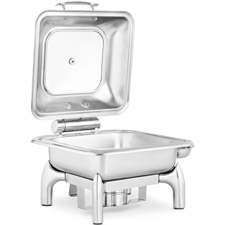 Makaronų stalo maisto šildytuvas su dangčiu ir langeliu GN 2/3 5,5 l Makaronų stalo maisto šildytuvas su dangčiu ir langeliu GN 2/3 5,5 l