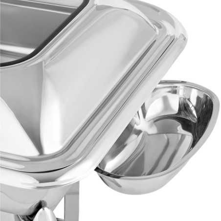Makaronų stalo maisto šildytuvas su dangčiu ir langeliu GN 2/3 5,5 l Makaronų stalo maisto šildytuvas su dangčiu ir langeliu GN 2/3 5,5 l