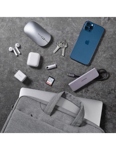 Nešiojamojo kompiuterio krepšys 13'' pilkos spalvos