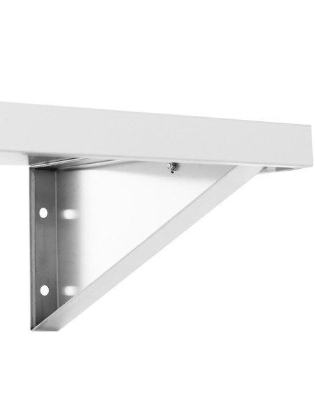 Virtuvės sieninė lentyna iš plieno iki 80 kg 150 x 40 cm Virtuvės sieninė lentyna iš plieno iki 80 kg 150 x 40 cm
