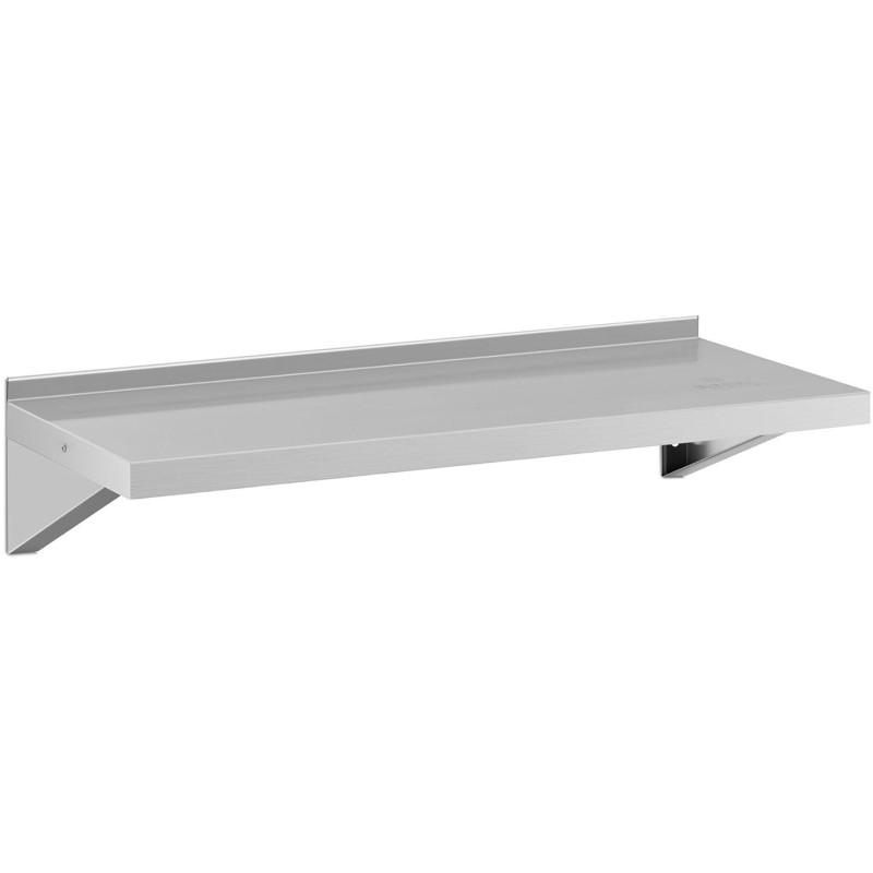 Virtuvės sieninė lentyna iš plieno iki 80 kg 100 x 40 cm