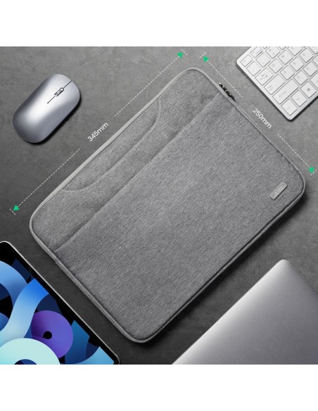 Nešiojamojo kompiuterio krepšys 13'' pilkos spalvos