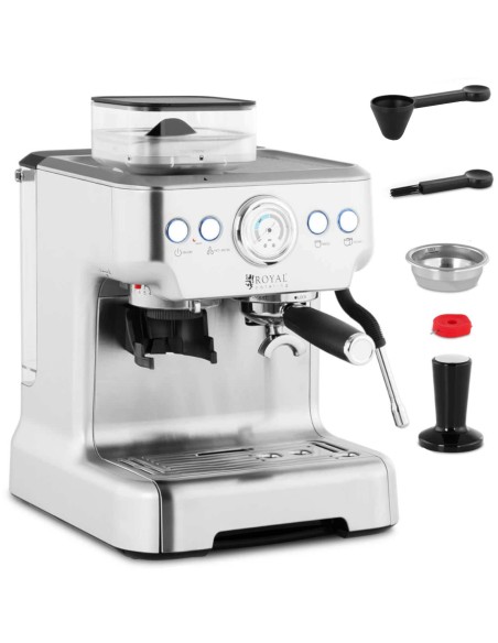 Espreso aparatas su malūnėlio priedais 20 barų 2,5 l 1450 W