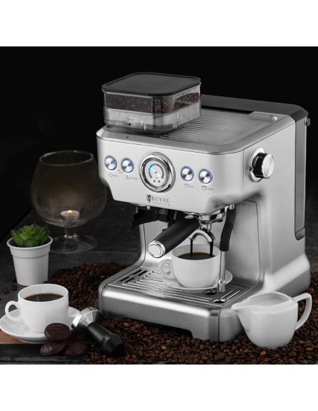 Espreso aparatas su malūnėlio priedais 20 barų 2,5 l 1450 W