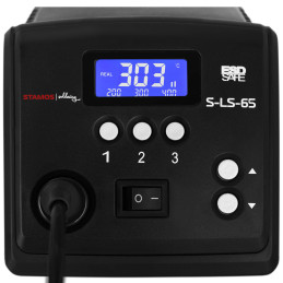 Skaitmeninė ESD LCD 150-450C 230V 60W litavimo stotelė