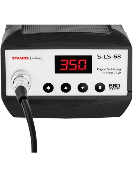 Skaitmeninė ESD LED 200-480C 230V 75W litavimo stotelė Skaitmeninė ESD LED 200-480C 230V 75W litavimo stotelė
