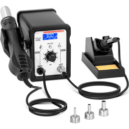 Skaitmeninė 2in1 SMD LCD 200-480C 750W litavimo stotelė