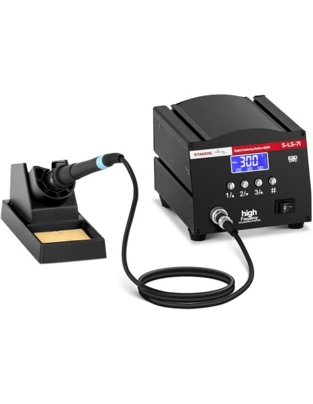 Skaitmeninė ESD LCD 150-450C 150 W litavimo stotelė Skaitmeninė ESD LCD 150-450C 150 W litavimo stotelė