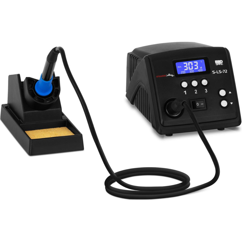 Skaitmeninis LCD 100-500C 90 W litavimo stotelė