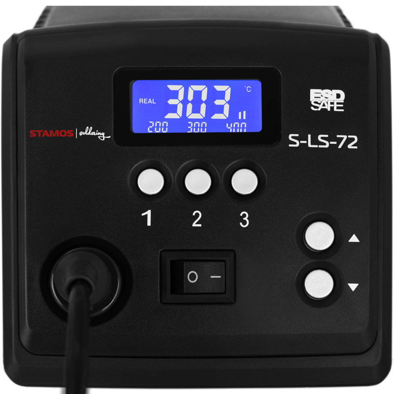 Skaitmeninis LCD 100-500C 90 W litavimo stotelė