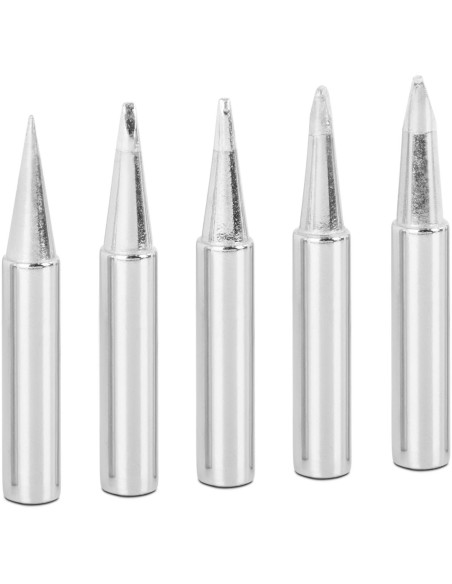 Kūginių antgalių rinkinys lituokliui 0,8-3,3 mm - 5 vnt. Kūginių antgalių rinkinys lituokliui 0,8-3,3 mm - 5 vnt.