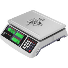 LCD komercinės svarstyklės 30,5 x 22 cm 30 kg / 1 g
