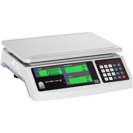 LCD komercinės svarstyklės 30,5 x 22 cm 30 kg / 1 g