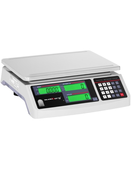 LCD komercinės svarstyklės 30,5 x 22 cm 30 kg / 1 g LCD komercinės svarstyklės 30,5 x 22 cm 30 kg / 1 g