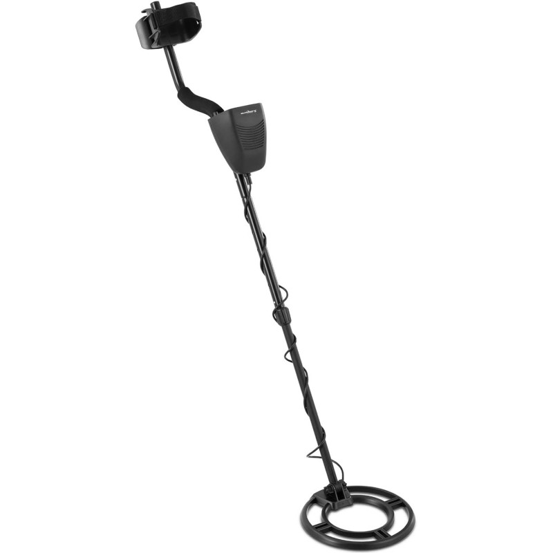 Metalo detektoriaus LCD diapazonas iki 16 cm skersmens. ritės 25 cm