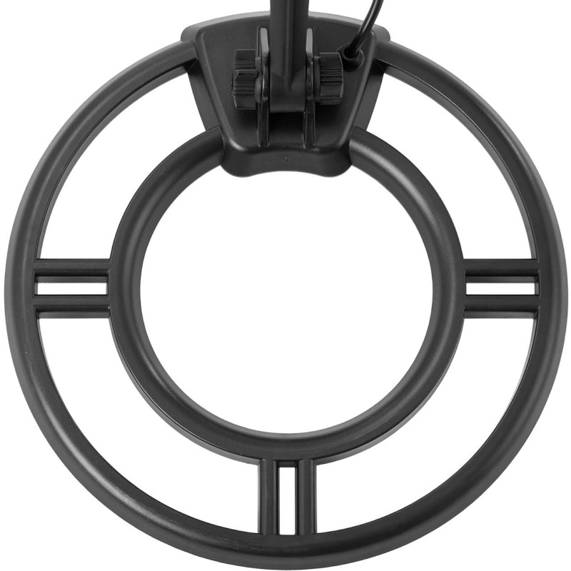 Metalo detektoriaus LCD diapazonas iki 16 cm skersmens. ritės 25 cm