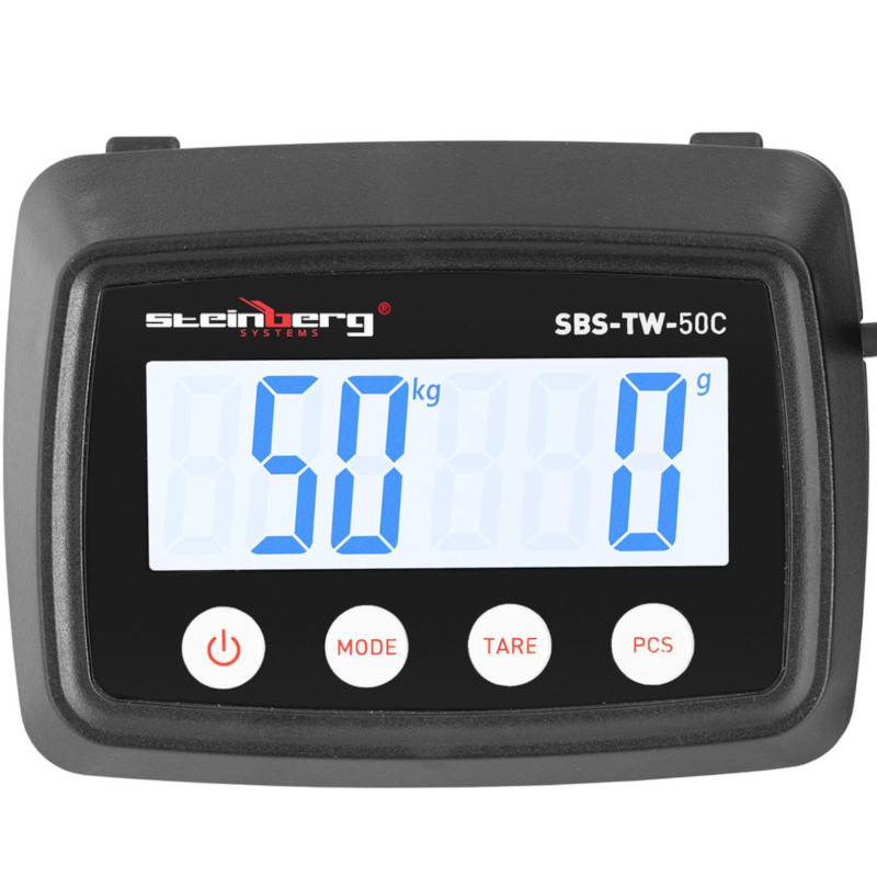 Pašto svarstyklės laiškų siuntiniams LCD 50 kg / 1 g