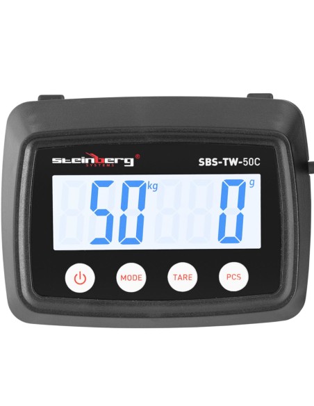 Pašto svarstyklės laiškų siuntiniams LCD 50 kg / 1 g Pašto svarstyklės laiškų siuntiniams LCD 50 kg / 1 g